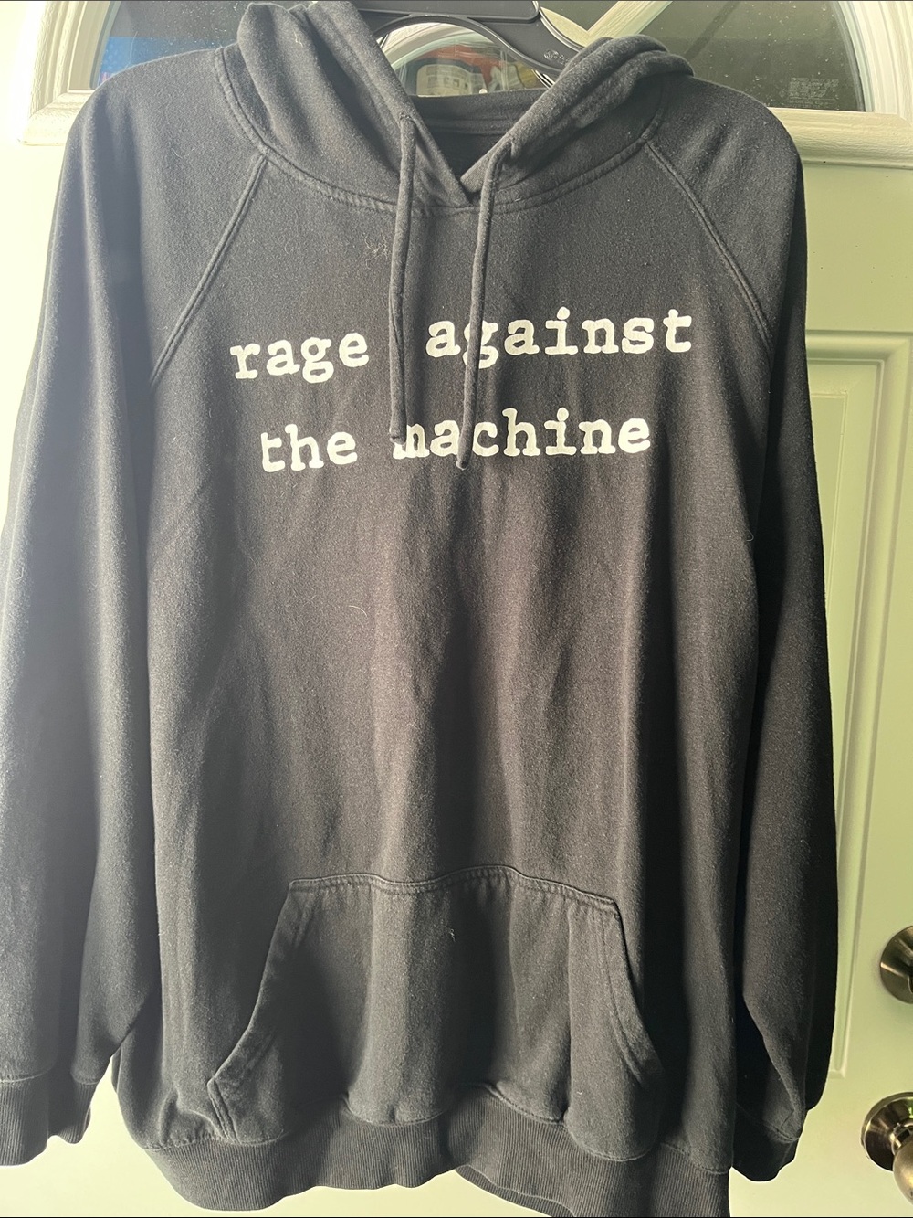 Rage Against The Machine Black Graphic Hoodie